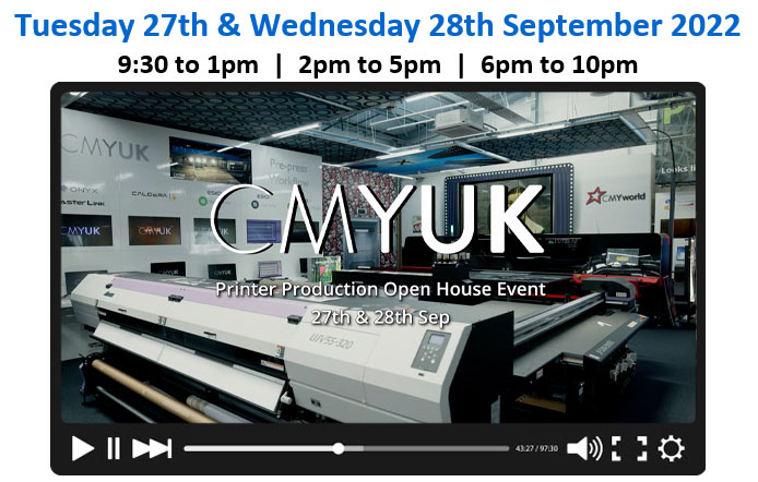 CMYUK Printer Production Open House