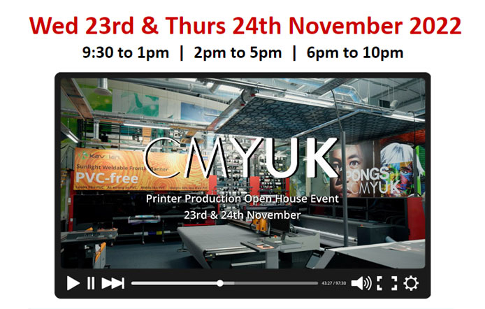 cmyuk printer production open house attended by Sheppex